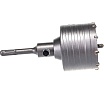Коронка по бетону в сборе (80 мм; SDS-plus) Hardcore 110080