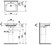 Пьедестал для раковины Laufen Palace 8.1970.0.000.000.1
