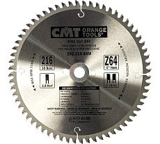 Диск пильный по дереву (216х30х2,8/1,8 мм; Z64) CMT 292.216.64M