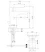 Смеситель для раковины Lemark Contest LM5806CW белый