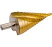 Сверло ступенчатое по металлу SPIRAL HSS-TiN 4-40х3/103 мм D.BOR SDSP-TIN-04-40-10