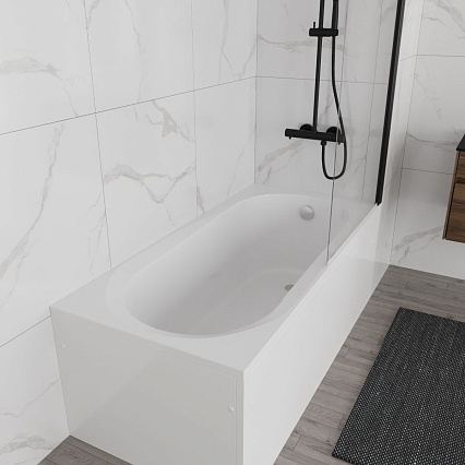 Акриловая ванна Vincea VBT-2B150-FR 150x70 с каркасом
