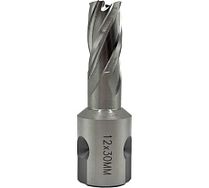 Сверло корончатое TORNERI 12х30 мм, HSS, Universal / Weldon 19 Т023623