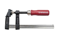 Струбцина Intertool тип &quot;F&quot; 200*50мм, DIN 5117 HT-6001