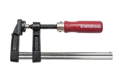 Струбцина Intertool тип "F" 200*50мм, DIN 5117 HT-6001