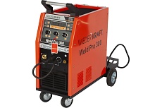 Сварочный инверторный аппарат Wiederkraft 300A 380В MIG/MAG/MMA/Lift TIG горелка 24AK WELD Pro 300