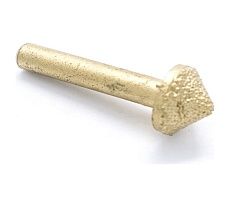 Фреза алмазная V-образная шлифовальная (15х40 мм; хв-к 6 мм) DMV61590 DJTOL 1299