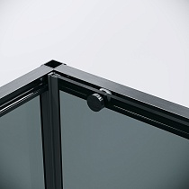Душевой уголок Grossman Galaxy 120.K33.01.1490.42.10 140x90 тонированный, графит сатин
