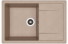 Кухонная мойка Dr.Gans Техно 76 см СМс, терра 25.030.D0760.405
