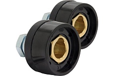 Панельная розетка 35-50 Basic 2 шт Оберон BS023550.2