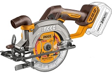 Аккумуляторная циркулярная пила Ingco безщеточная 140 мм CSLI1402