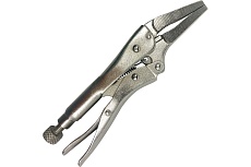 Клещи зажимные WORKPRO с длинными носами 115мм СR-V PRO WP231050