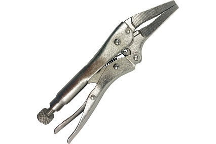 Клещи зажимные WORKPRO с длинными носами 115мм СR-V PRO WP231050