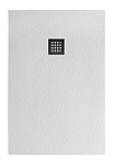Поддон для душа BelBagno TRAY-MR-UNO-AH-140/80-35-W-NO 140x80 белый, накладка черный