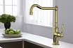 Смеситель для кухни Aquatek Классик AQ1580PG полированное золото