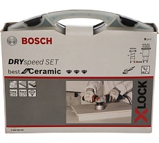 Набор алмазных коронок Dry Speed X-LOCK (25-68 мм; 5 шт.) Bosch 2608599037