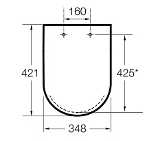 Крышка-сиденье Roca Victoria Z0000801390004 (ZRU8013900)