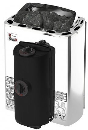 Электрическая печь для бани и сауны Sawo Mini X MX-36NB-Z, 3.6кВт, навесная