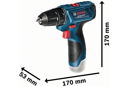 Аккумуляторный шуруповерт Bosch GSR 120-LI 2 А*ч 0.601.9G8.020