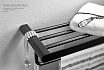 Полка для полотенец Wonzon&Woghand Carbon WW-7781 черный