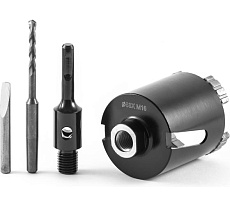 Коронка алмазная по бетону с переходником SDS-plus 68х70 мм, М16 Molot 68704113