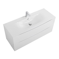 Тумба с раковиной BelBagno Marino-Cer-N 120 см Bianco Lucido