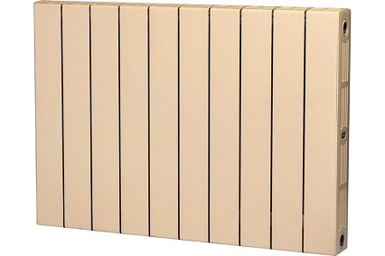 Биметаллический радиатор Rifar SUPReMO 500-10 Ду 3/4, АЙВОРИ R S500103/41013