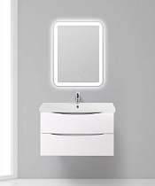 Тумба с раковиной BelBagno Marino-Cer 80 см Bianco Opaco