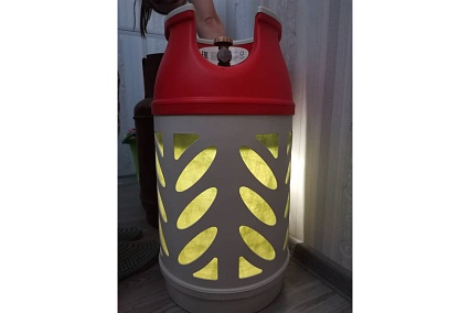 Баллон пропановый полимерно-композитный взрывобезопасный LPG 24.5 л Hexagon Ragasco 100580