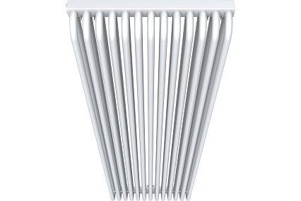 Радиатор КЗТО нижнее подключение, правое 1/2" PC 2-1750-13