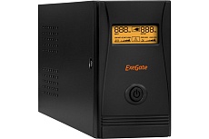 Источник бесперебойного питания Exegate SpecialPro Smart LLB-650.LCD.AVR.EURO.RJ.USB &lt;650VA/360W, LCD, AVR, 2евро, RJ45/11, USB&gt; 285581