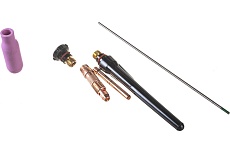 Горелка вентильная TIG 17 DX25 4 м Fubag 68 313