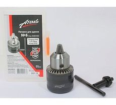 Патрон №6 (1.5-13 мм; B12) с ключом АТАКА 8080480