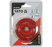 Щетка дисковая Yato для дрели нейлоновая проволока 75мм YT-47791 371447791 092 1