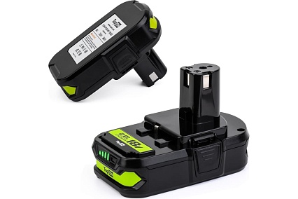 Аккумулятор для RYOBI 18V 2.0AH (LI-ION) PN: RB18L25 Topon TOP-PTGD-RY-18-2.0