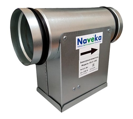 Воздухонагреватель электрический Naveka E 0,5-160 (220В, 2.3А) УН-00005664
