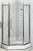 Душевой уголок Fra Grande Палаццо 4-10-2-0-0-412 100x100 см хром