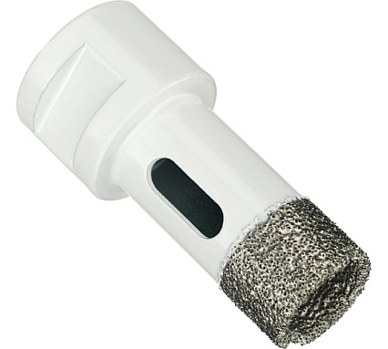 Коронка алмазная по керамограниту 20 мм, M14 на УШМ Diamond Industrial DIDKVP20M14