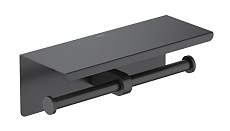 Держатель туалетной бумаги Aquatek Оберон AQ4909MB черный матовый