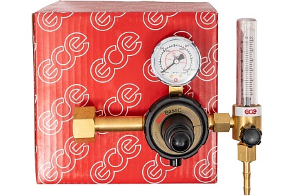 Регулятор для углекислоты и аргона Base Control AR/CO2 с ротаметром GCE 0870460