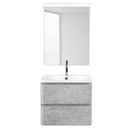 Тумба с раковиной BelBagno Albano 60 см Cemento Verona Grigio