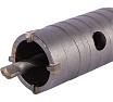 Коронка по кирпичу, камню, бетону 35 мм, М22, SDS-plus для перфоратора DERZHI 8306-001