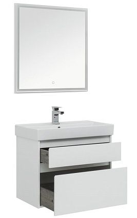 Мебель для ванной Aquanet Nova Lite 75 см, 2 ящика