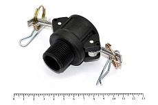 Камлок полипропиленовый HIMPT (PP) B-075 3/4&quot; (20 мм) 00-00012319