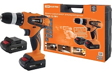 Аккумуляторная дрель-шуруповерт TDM ДША-12-ЛК1 Гранит SQ1030-0202