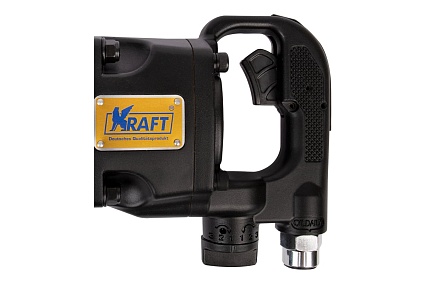 Пневматический грузовой гайковерт Kraft 1", 2600 н.м., с коротким валом KT 707012