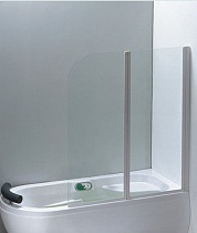 Шторка для ванны 1MarKa HX-121 120x138 прозрачная