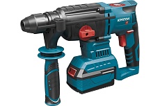 Аккумуляторный бесщеточный перфоратор Кратон BRH18DC26-OFA SET АКБ 4.0А·ч, ЗУ, кейс 3 11 01 080
