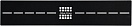 Решетка Allen Brau Infinity 8.210N8-BBA для поддона 160x90, черный браш