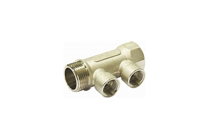 Коллектор СТМ 2 выхода, внутренняя резьба, 1х1/2 C2MF0112